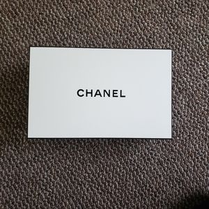 Chanel box and bag that was inside.
